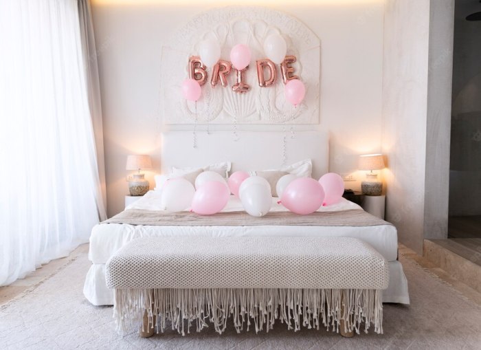 How to decorate a bedroom for birthday