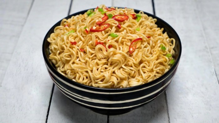 How to cook tropics oriental style noodles