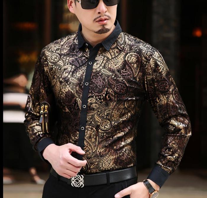 Dress shirt fashion men