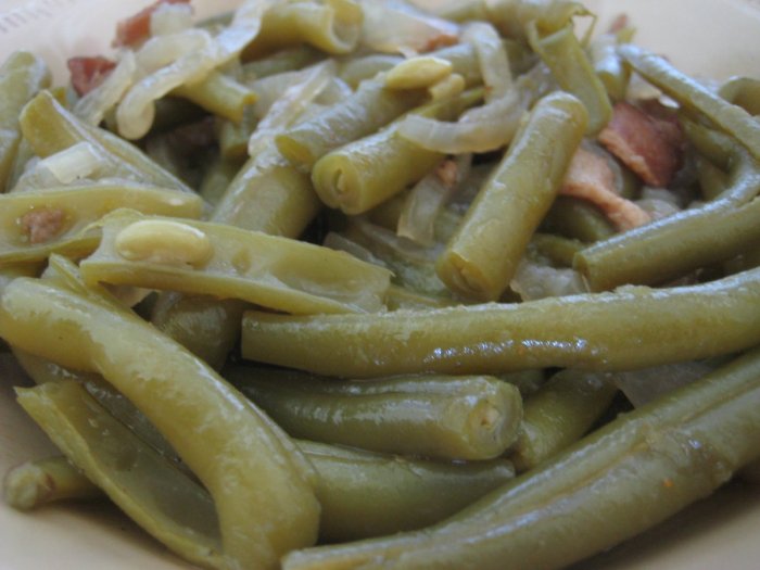 How to cook fresh green beans country style