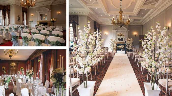 How to decorate wedding room