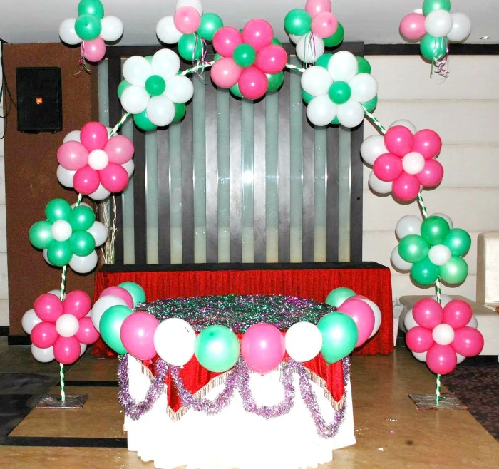 How to make balloon decoration step by step