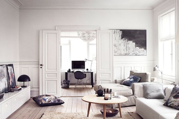 How to decorate living room scandinavian style