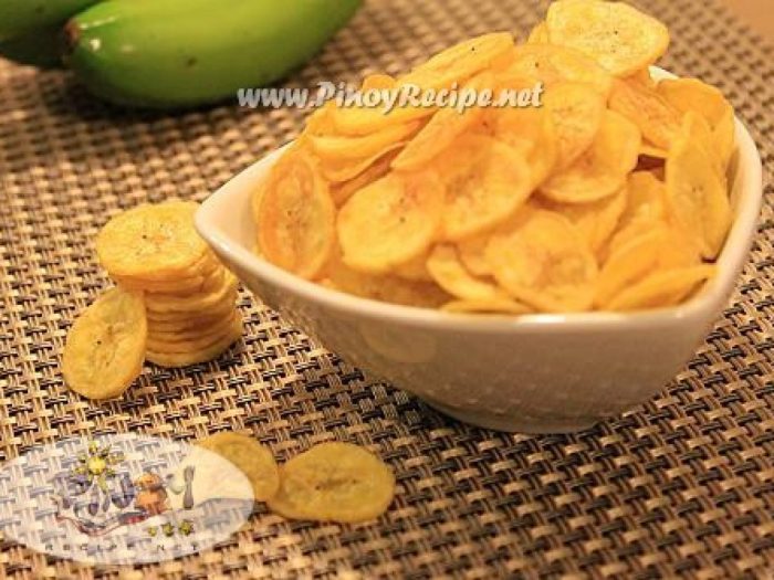 How to cook banana chips pinoy style